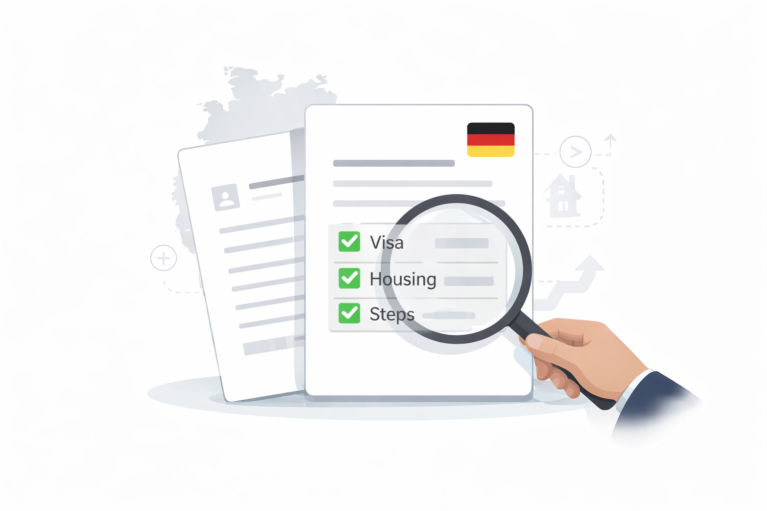 Structured support for your path to Germany